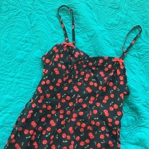 Rocksteady 90s cherry print dress